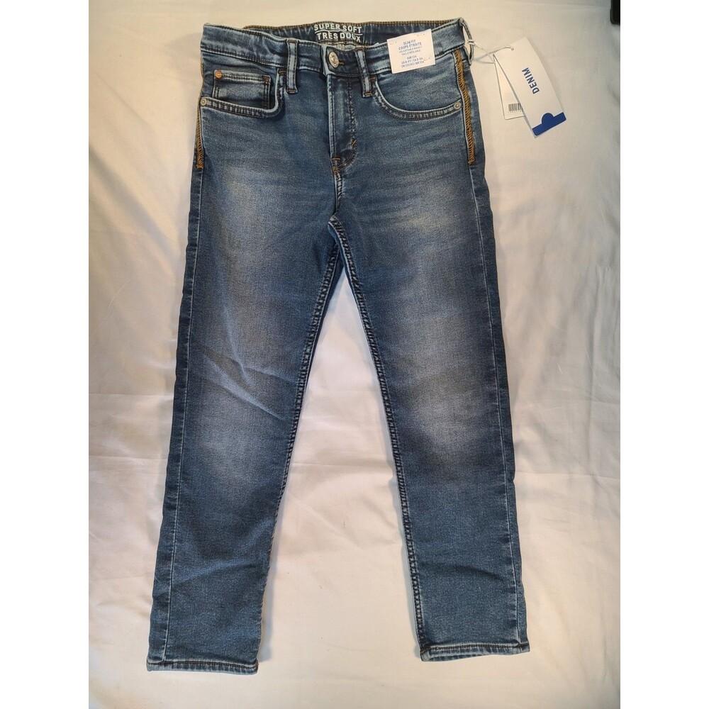 GAP Kids Boys Size 14 High Stretch Skinny Adjustable Waist Jeans NWT